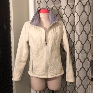 North face quilted coat